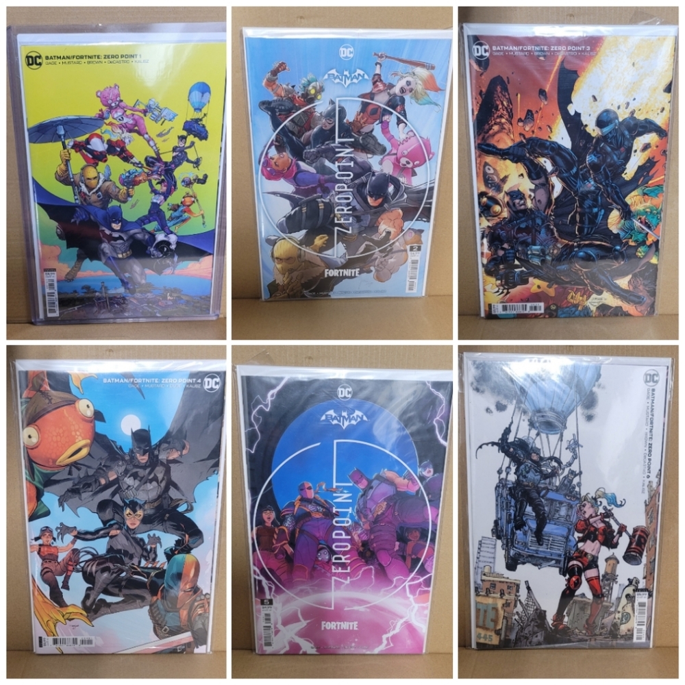 Batman/ Fornite: Zero Point # 1-6